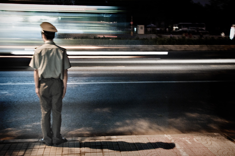 Policjant na ulicy